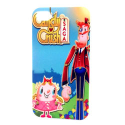 Capa para iPhone 4 e 4S de Plástico - Candy Crush