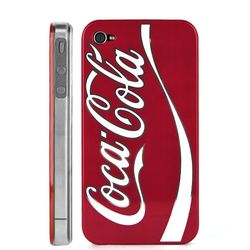 Capa para iPhone 4 e 4S de Plástico - Coca Cola