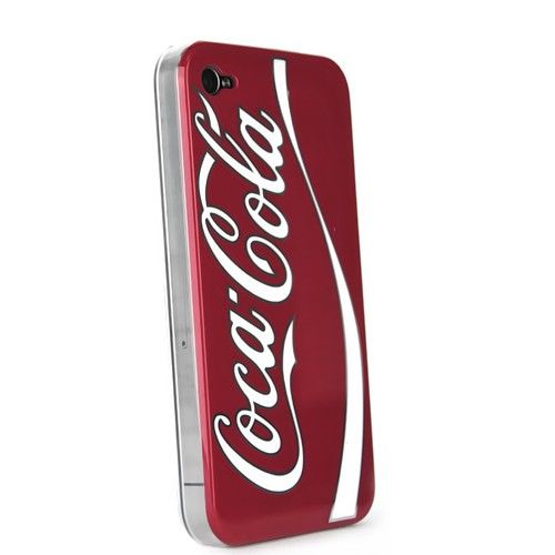 Capa para iPhone 4 e 4S de Plstico - Coca Cola