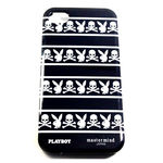 Capa para iPhone 4 e 4S de Plstico - Playboy Caveiras