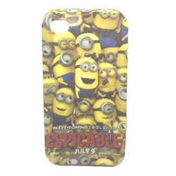 Capa para iPhone 4 e 4S de TPU - Minions Despicable?