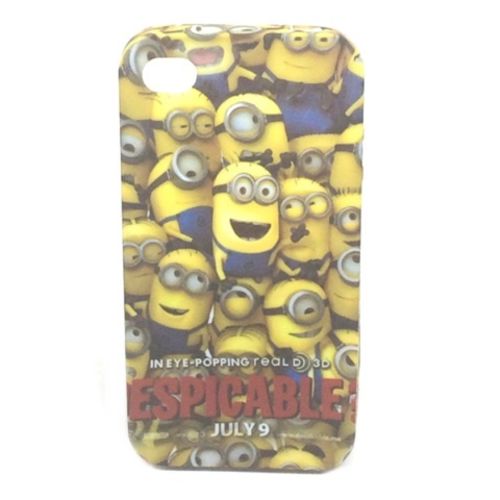 Imagem de Capa para iPhone 4 e 4S de TPU - Minions Despicable?