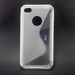 Capa para iPhone 4 e 4S de TPU - Shape S Transparente