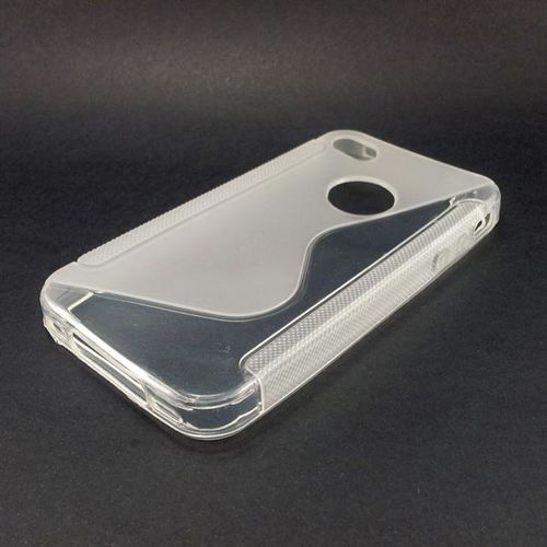 Capa para iPhone 4 e 4S de TPU - Shape S Transparente