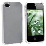 Capa para iPhone 4 e 4S de TPU - Transparente Fosca