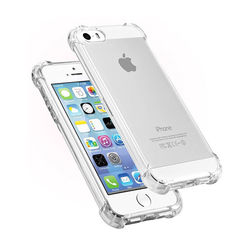 Capa para iPhone 5 de TPU Anti Shock - Transparente