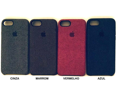 Imagem de Capa para iPhone 6 e 6S Alcntara Jeans