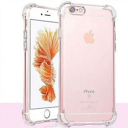 Capa para iPhone 6 e 6S de TPU Anti Shock - Transparente