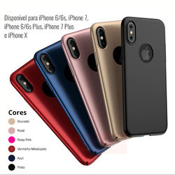 Capa para iPhone 6 Plus e 6S Plus de Plástico Ultra Fina