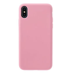 Capa para iPhone X de TPU - Rosa