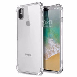 Capa para iPhone X e XS de TPU Anti Shock - Transparente