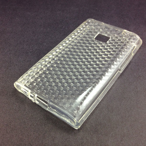 Capa para LG Optimus L3 E400 de TPU - Transparente