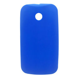 Capa para Moto E de TPU - Azul Escuro