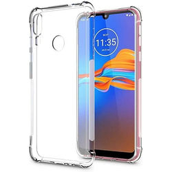 Capa para Moto E6 Plus de TPU Anti Shock - Transparente