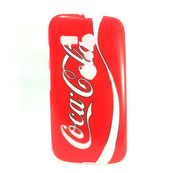 Capa para Moto G de TPU - Coca Cola