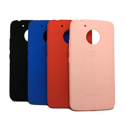 Capa para Moto G5 de Silicone - Símbolo Motorola