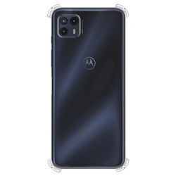 Capa para Moto G50 5G de TPU Anti Shock - Transparente