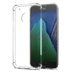 Capa para Moto G5S de TPU Anti Shock - Transparente