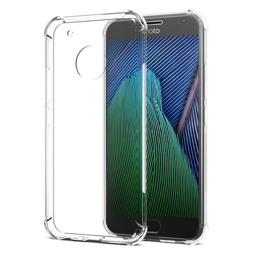 Imagem de Capa para Moto G5S Plus de TPU Anti Shock - Transparente