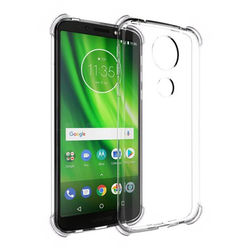 Capa para Moto G6 Play de TPU Anti Shock - Transparente