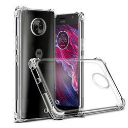 Capa para Moto G6 Plus de TPU Anti Shock - Transparente