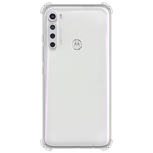 Imagem de Capa para Moto One Fusion Plus de TPU Anti Shock - Transparente