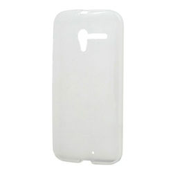 Capa para Moto X de TPU - Branco Fosco