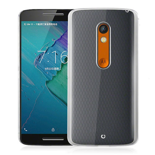 Imagem de Capa para Moto X Play de TPU - Transparente