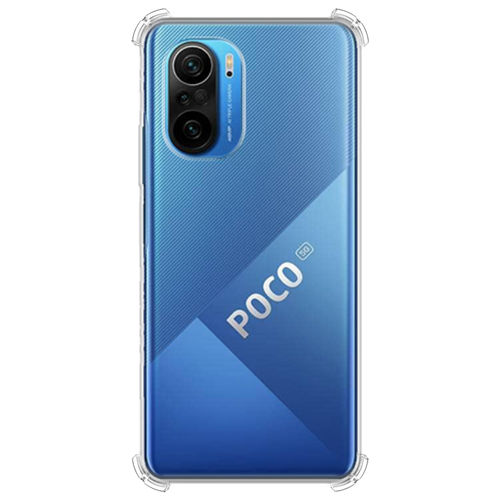 Imagem de Capa para Xiaomi Poco F3 de TPU Anti Shock - Transparente