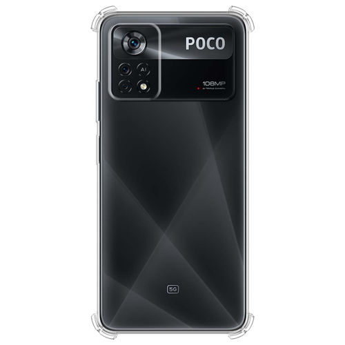 Imagem de Capa para Xiaomi Poco X4 Pro de TPU Anti Shock - Transparente