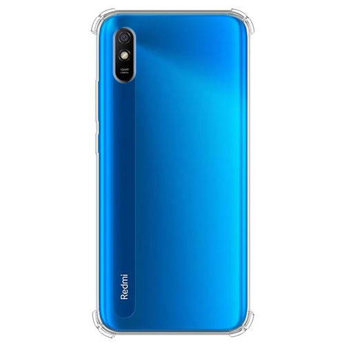 Imagem de Capa para Xiaomi Redmi 9A de TPU Anti Shock - Transparente