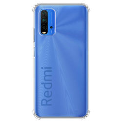 Capa para Xiaomi Redmi 9T 4G de TPU Anti Shock - Transparente