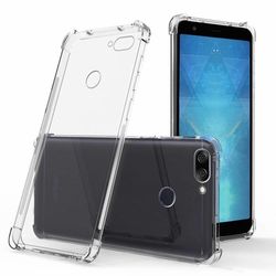 Capa para Zenfone Max Plus M1 (ZB570TL) de TPU Anti Shock - Transparente