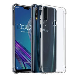 Capa para Zenfone Max Shot (ZB634KL) de TPU Anti Shock - Transparente