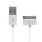 Carregador de Parede e Cabo de Dados USB para iPhone 4 e iPhone 4S - Branco | KinGo