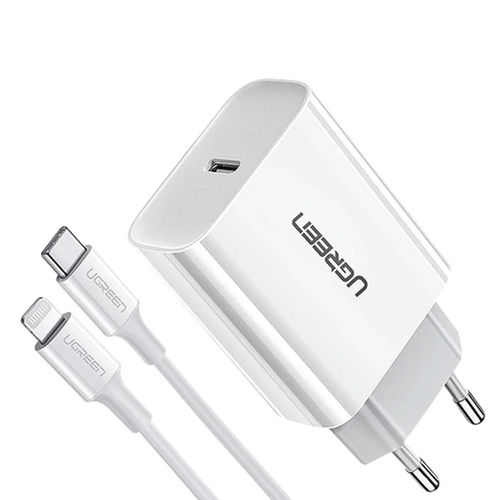 Imagem de Carregador USB-C de 20W para iPhone Lightning- Ugreen