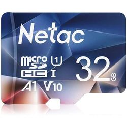 Cartão de Memória Micro SD 32GB da Netac com Adaptador SD