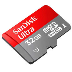 Cartão de Memória SanDisk 32GB Ultra microSDHC UHS-I Classe 10