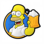 Chaveiro Emborrachado - Homer Simpson