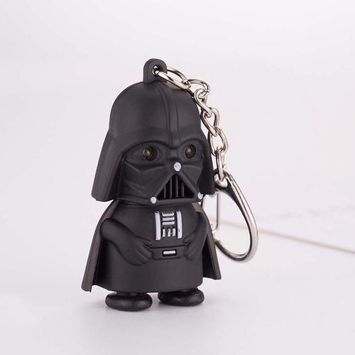 Chaveiro Star Wars com LED e Som | Darth Vader