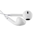 Fone de ouvido com microfone e controle de volume para Apple - Branco