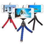 Mini Tripé Flexível para Smartphone, GoPro e Câmera - Diversas Cores