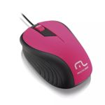 Mouse com fio Emborrachado USB - Multilaser