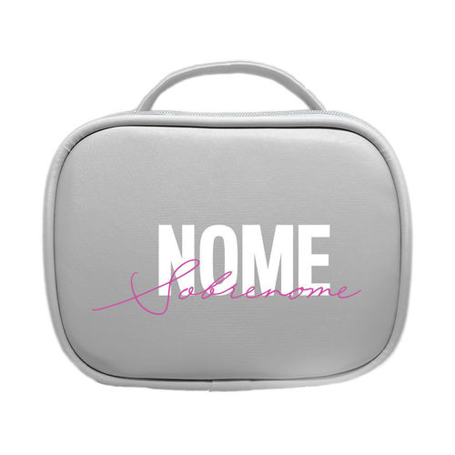 Necessaire Personalizada - Nome e Sobrenome Style
