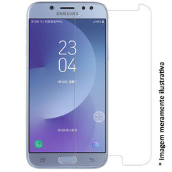 Película para Galaxy J5 Pro de vidro transparente