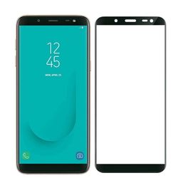 Película para Galaxy J8 de gel com borda preta