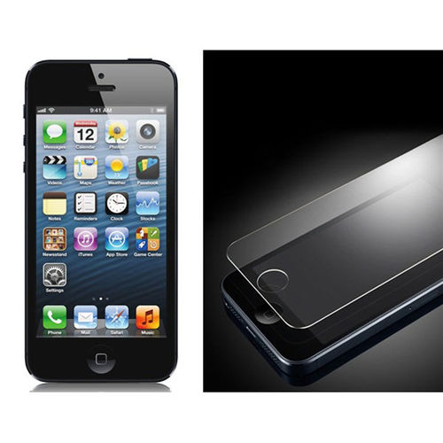 Imagem de Pelcula para iPhone 5, 5S e 5C de vidro transparente