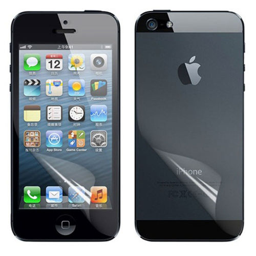 Imagem de Pelcula para iPhone 5 e 5S Frente e Verso - Transparente