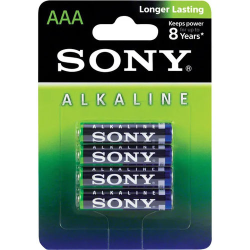 Imagem de Pilha Alcalina AAA 1,5V SONY | Conjunto Com 4 Unidades