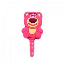 Plug Pingente para Proteção Contra Poeira 3,5mm - Ursinho Lotso Toy Story